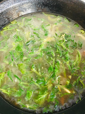 &〖菠菜虾皮瘦肉汤〗&的做法 步骤9