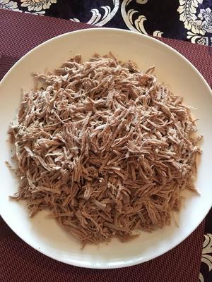 自制猪肉松（里脊肉）的做法 步骤3