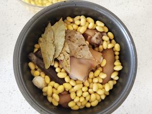 电饭锅黄豆炖猪蹄的做法 步骤4