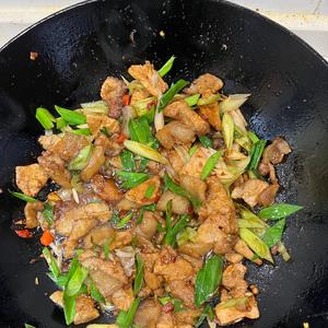 大蒜回锅肉（瘦肉版的做法 步骤9