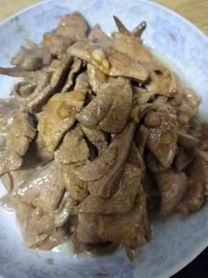 香嫩下饭的辣椒炒猪肝的做法 步骤5