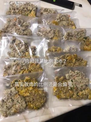 自制狗鲜粮（狗饭）多口味的做法 步骤21