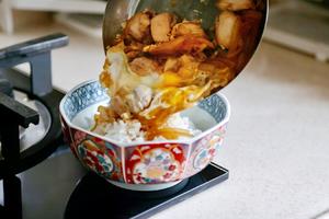 饭岛奈美三大经典日式盖饭（亲子丼+肥牛丼+猪排丼）? 一人食盖饭神器✨的做法 步骤7