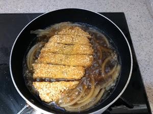 日式猪排饭～胜丼的做法 步骤8