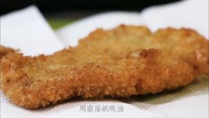 炸猪排盖饭的做法 步骤12