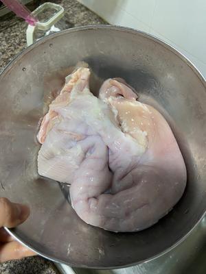 自家制猪肚鸡的做法 步骤1
