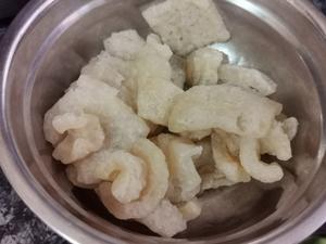 咖哩三宝（白萝卜鱼旦猪皮）的做法 步骤2