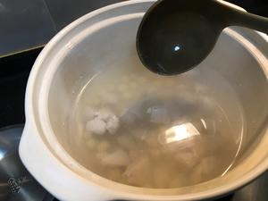 雪梨莲子百合瘦肉汤（绝非黑暗料理！）的做法 步骤5