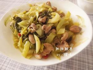 肥肠酸菜的做法 步骤5