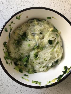 宝宝辅食鸟巢面条饼➕鸭血豆腐汤的做法 步骤14