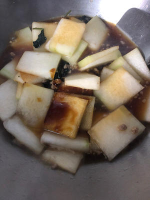 肉末紫苏闷冬瓜的做法 步骤9