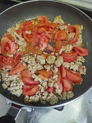 孩子超爱的番茄肉沫豆腐蛋～的做法 步骤10