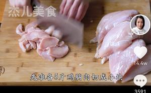 鸡胸肉肠的做法 步骤1