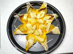 用双盈更美味～奥尔良鸡腿八角披萨的做法 步骤11