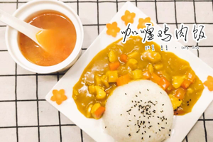 土豆咖喱鸡肉饭的做法 步骤6