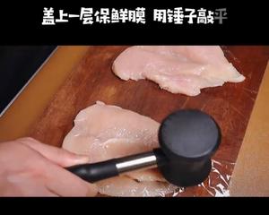 法国美食之八十二蘑菇馅鸡肉卷的做法 步骤9