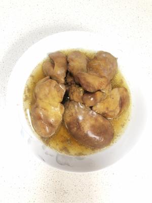简单易做的盐水鸡肝的做法 步骤5