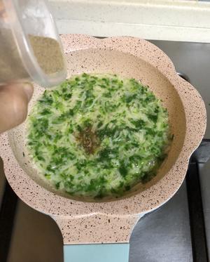 鸡汤底茭白青菜末鸡肝面的做法 步骤8