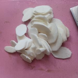 茭白鸡心的做法 步骤3