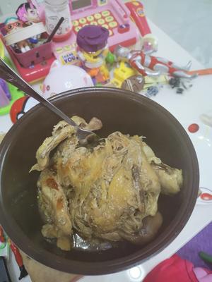 电饭煲焗童子鸡的做法 步骤5