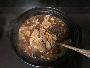萝卜牛腩锅的做法 步骤7