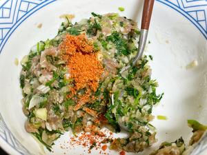 荠菜牛肉馅饼（免揉面）的做法 步骤8