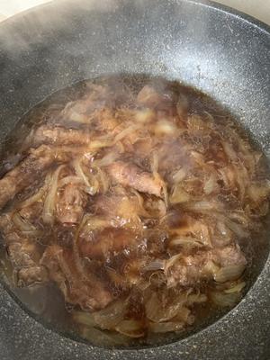 吉野家牛肉饭简易版的做法 步骤13