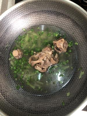 宝宝辅食牛尾骨汤猪肉虾仁时蔬混沌➕玉米糊糊的做法 步骤4