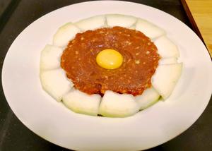牛肉末蒸冬瓜的做法 步骤2