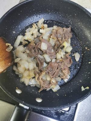 牛肉馅饼手抓饼版的做法 步骤3