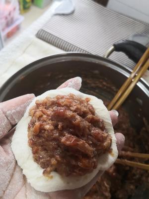 教你做家乡的美食，蒙古馅饼（皮薄馅香）的做法 步骤16