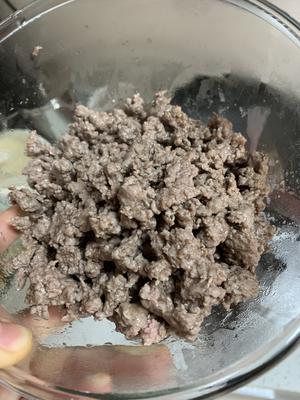 薄荷叶炒牛肉沫的做法 步骤4