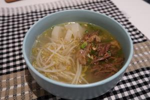 韩式牛骨汤/牛肉汤饭的做法 步骤7