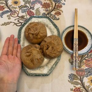 鲜嫩多汁流油｜牛肉扁豆馅全麦大肉包?低脂低卡高蛋白减脂福音！的做法 步骤24