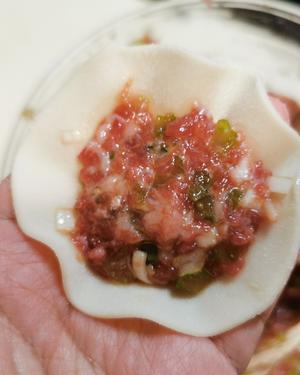 牛肉芹菜馅水饺，头伏饺子的做法 步骤7