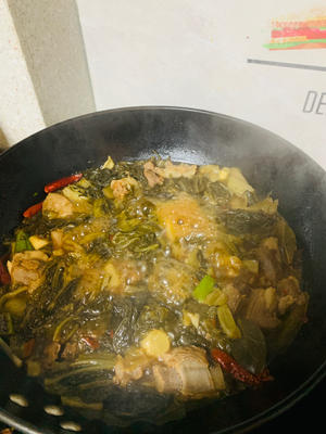 羊肉炖酸菜（连汤汁都不剩）的做法 步骤13