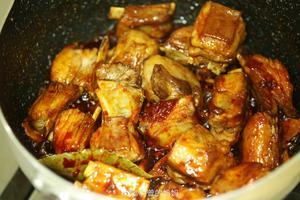 羊排腐竹煲的做法 步骤7