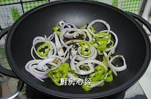 揽菜羊肉片的做法 步骤8