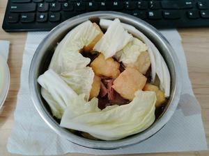 电饭盒鸭腿鸭血粉丝汤的做法 步骤11