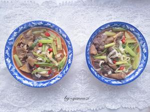 鸭肉辣汤♨面#麦子厨房美食锅#的做法 步骤10