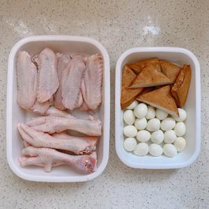 卤鸡爪鸭翅（电饭煲版本卤味）的做法 步骤1