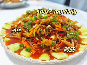 Kimi小厨房 | 自贡一绝～凉拌鸭肠的做法 步骤6