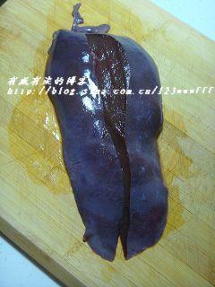 爆炒肝尖的做法 步骤1