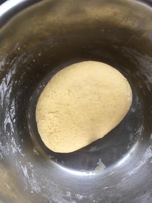 玉米面锅贴（一次发酵）的做法 步骤6