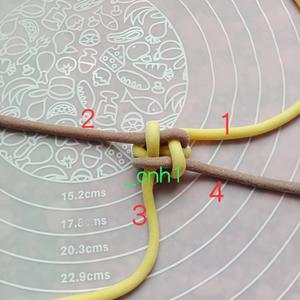 玉米结挂饰馒头（编结D） *花儿馒头249的做法 步骤16