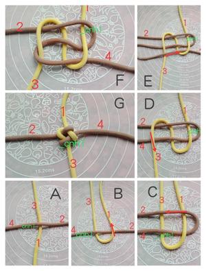 玉米结挂饰馒头（编结D） *花儿馒头249的做法 步骤24