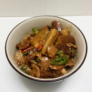 非常下饭的茄子炒肉（家常版）的做法 步骤13