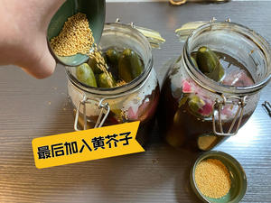 自制脆爽酸黄瓜，方子来自“杰儿美食”感谢作者分享的视频教程。的做法 步骤8