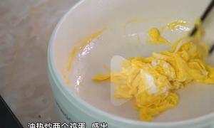 海苔碎饭团虾仁黄瓜蛋汤照烧芝士饭团午餐肉芝士饭团 紫薯米糊的做法 步骤8