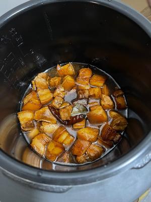 一碗水红烧肉炖豇豆（不焯水、高压锅省力版）的做法 步骤13